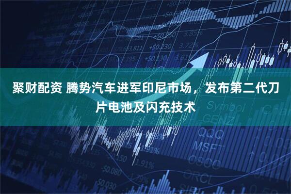 聚财配资 腾势汽车进军印尼市场，发布第二代刀片电池及闪充技术